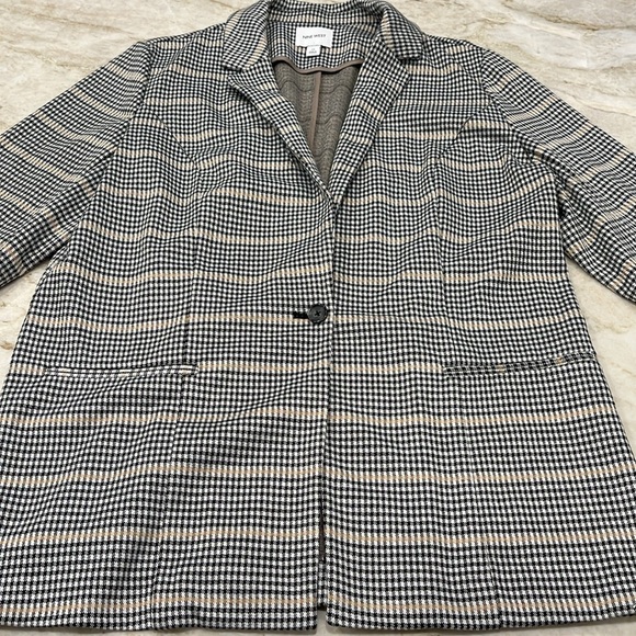NEW Nine West | Single Button Plaid Blazer | XL - Picture 4 of 14